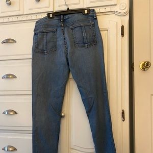 Gently worn Rag and Bone mid rise jeans